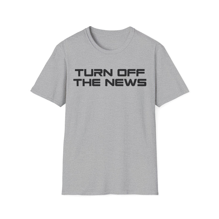Turn OFF the News Softstyle T-Shirt