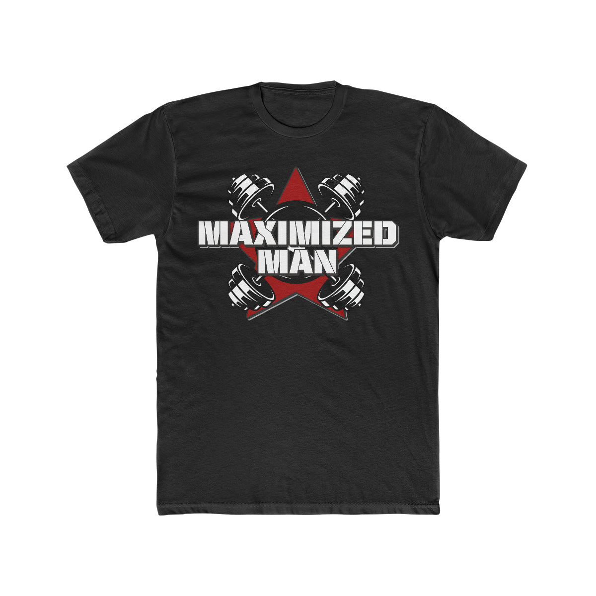 Maximized Man Black T-Shirt