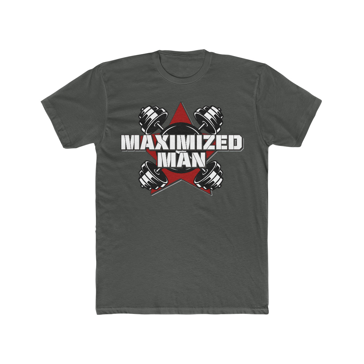 Maximized Man Solid Heavy Metal T-Shirt
