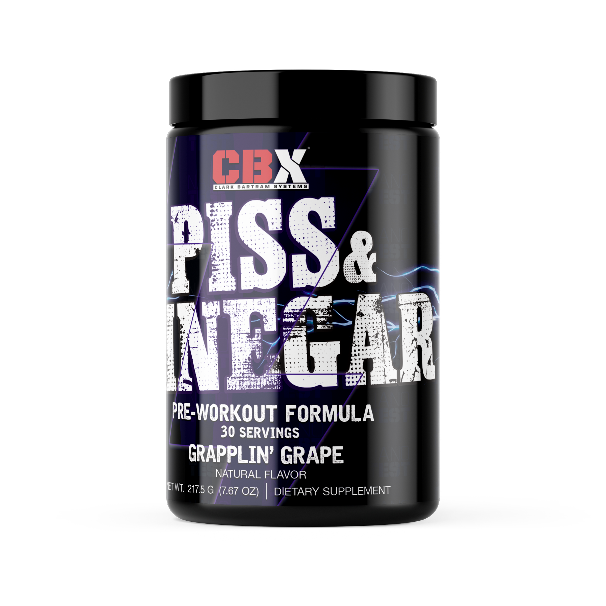 CBX Piss & Vinegar Pre-Workout Grape